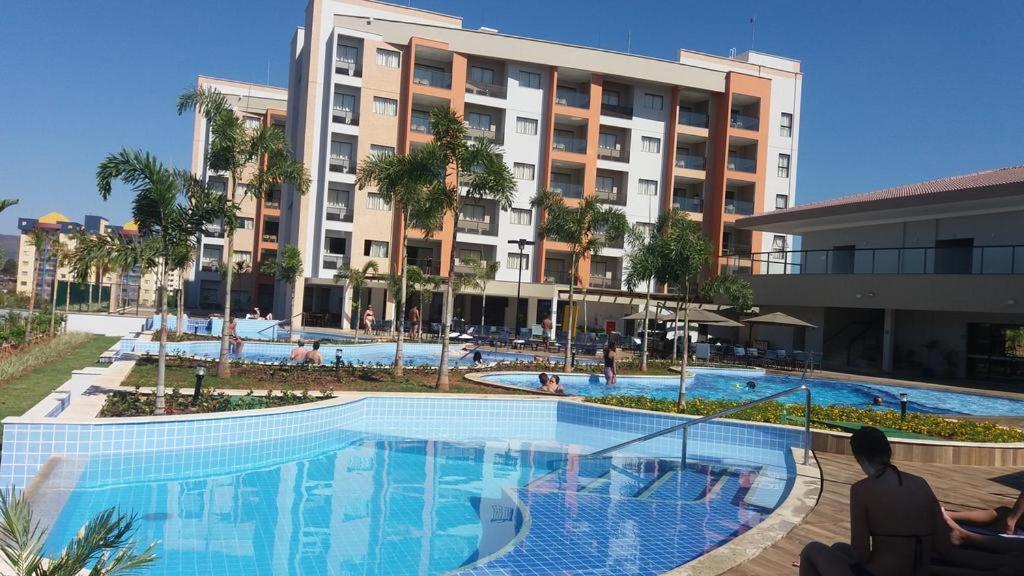 Caldas Novas Privê Alta Vista Thermas Resort - Sensacional! Apto Suíte Luxo 02 Quartos até 06 pessoas - Incrível! Extérieur photo